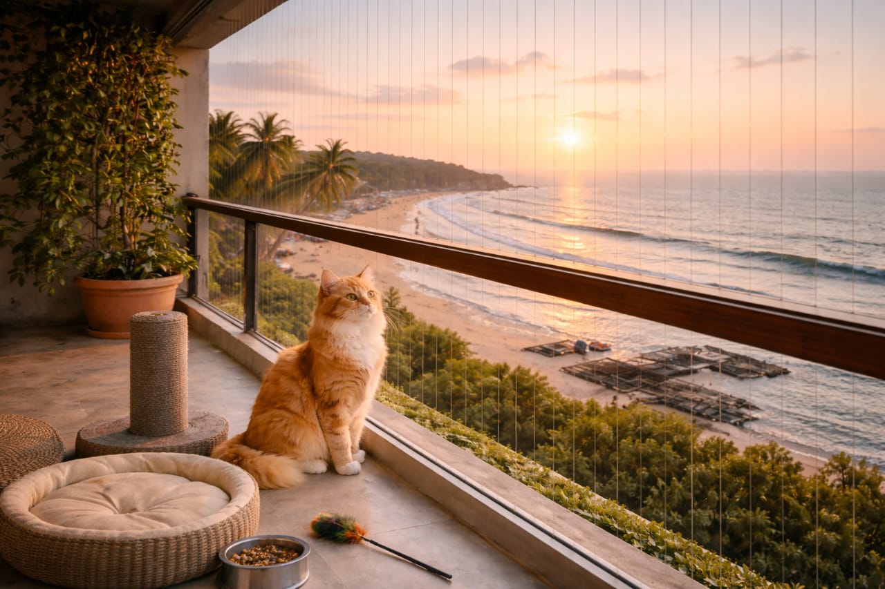 Pet Safety Invisible Grills