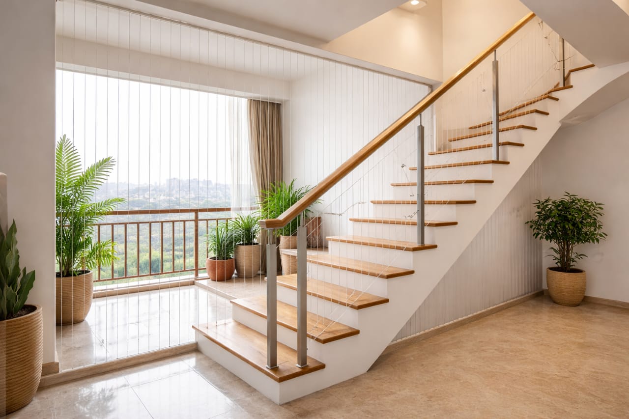 Staircase Invisible Grills